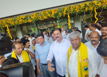 NRI TDP Central Committee Oath-Taking Ceremony held at the Central Party Office on 9th September 2026.